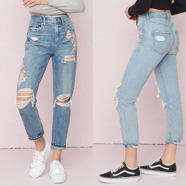girlfriend jeans.